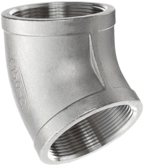 45 elbow pipe connectors